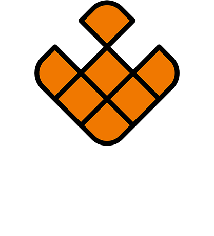logo stack white text